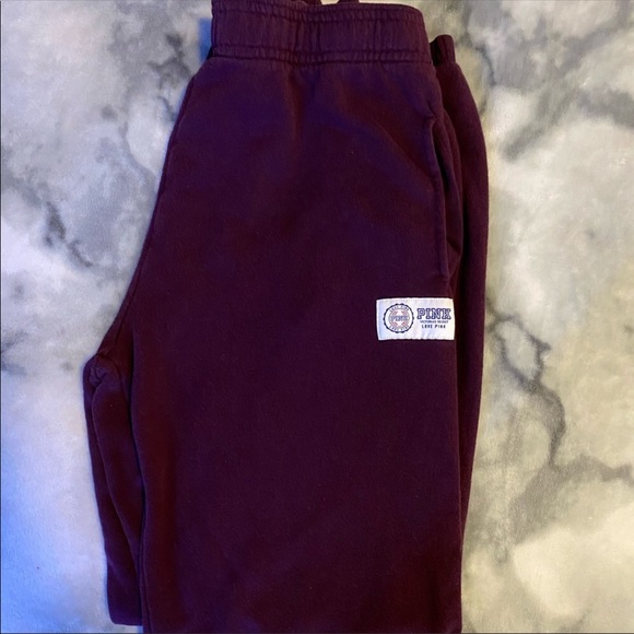 Pink Victoria’s Secret Sweatpants - Picture 2 of 2